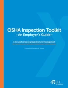 OSHA Inspection Toolkit - An Employer's Guide - cover OSHA Inspection Toolkit