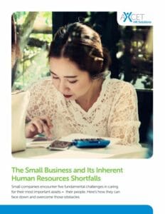 The Small Business and Its Inherent Human Resources Shortfalls - cover The Small Business and Its Inherent Human Resources Shortfalls girl looking at phone