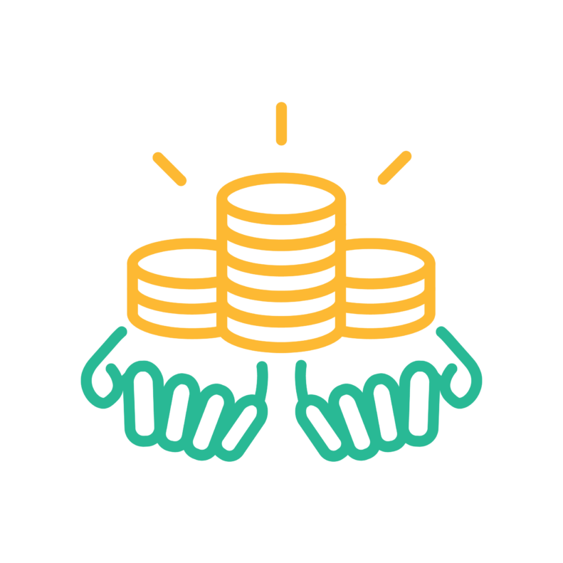 Buying Power_v1 buying power hands icon